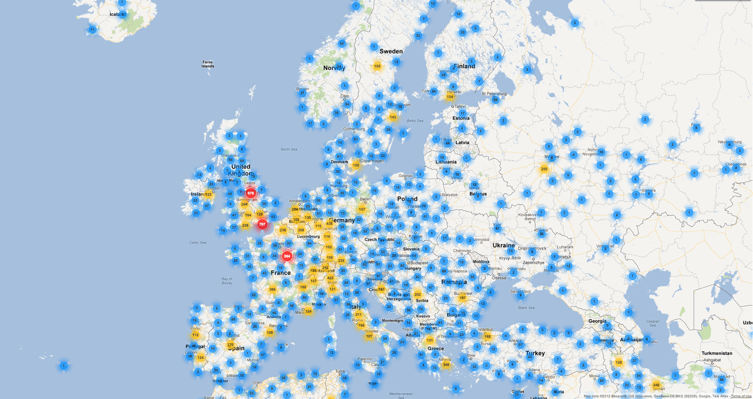 Compromised IEEE members in Europe.